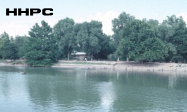 Dillon Nature Center - Dillon Park - Upper Lake - 1972. Courtesy of the Conard-Harmon Collection.