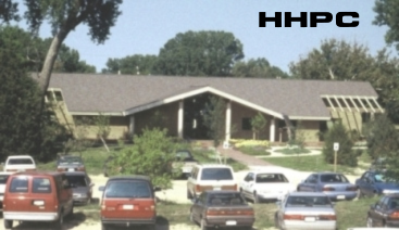 Dillon Nature Center - New Visitors Center Building from Parking Lot - 1994. Courtesy of the Conard-Harmon Collection.