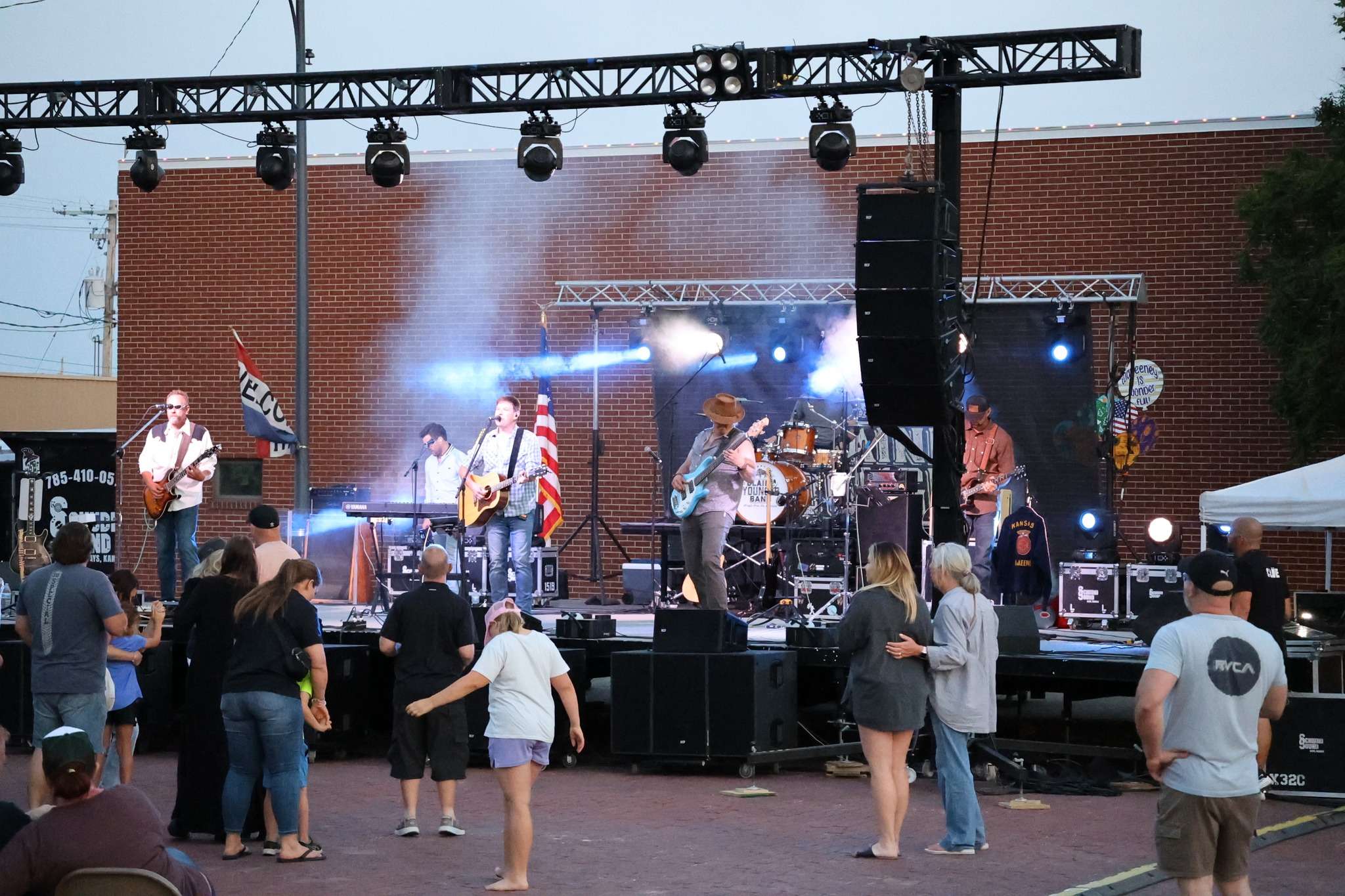 Blaine Younger Music performing at the 2025 Buzzard Bash in WaKeeney. Photo by Morgan Brown/Courtesy