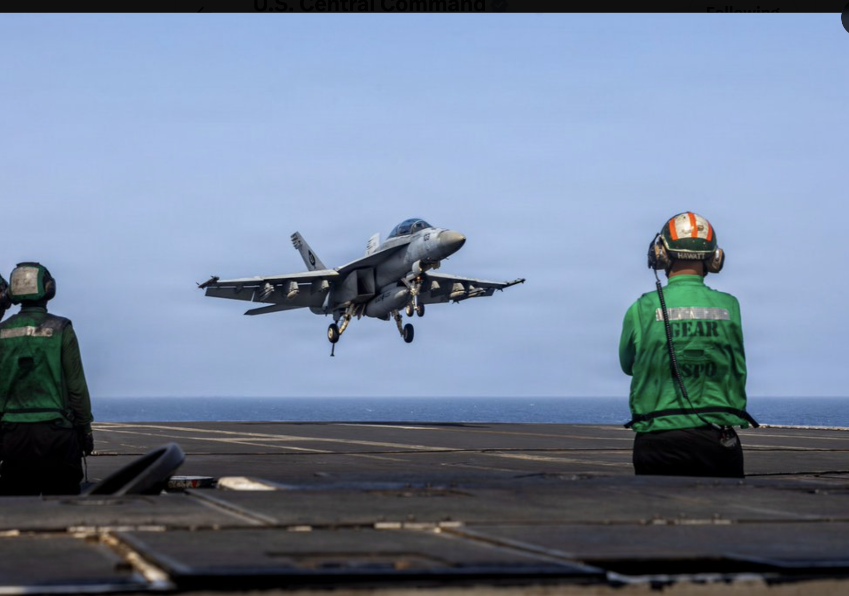 FIle photo U.S. Central Command