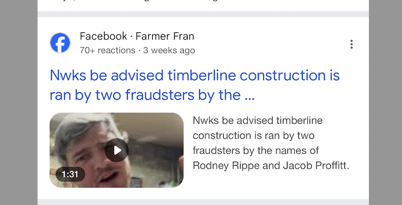 Another post allegedly by Farmer Fran, also known as&nbsp;Jonathan Samson of Atwood.