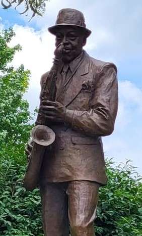 "Body and Soul" Statue of Coleman Hawkins