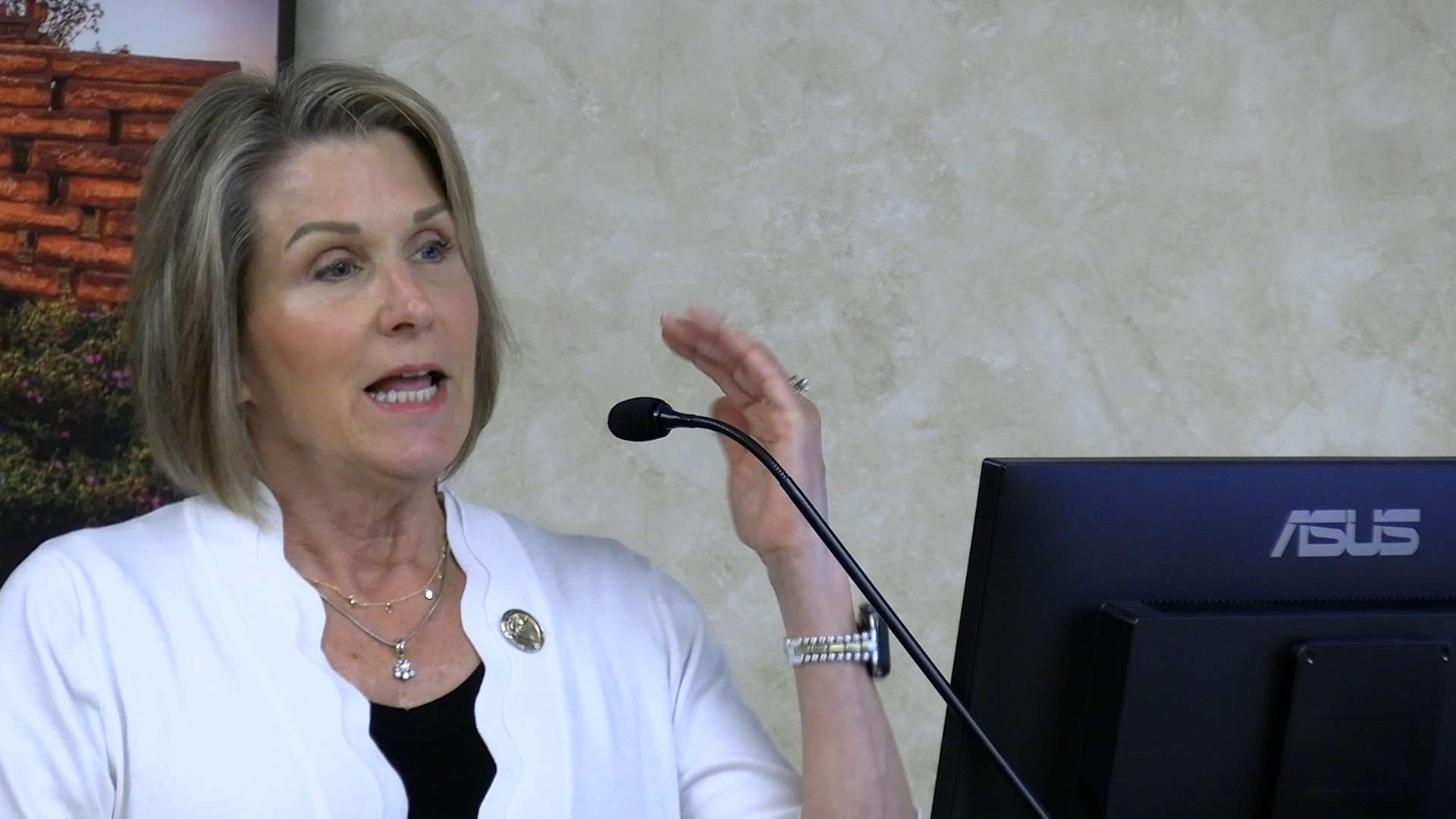 111th Dist. Rep. Barb Wasinger, R-Hays. Photo by Becky Kiser/Hays Post