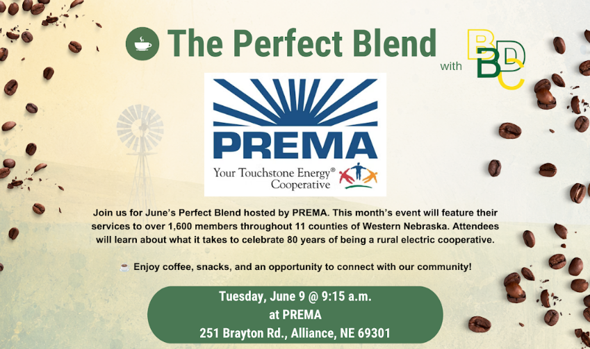 Perfect Blend June 2026 (courtesy Box Butte Development Corporation)