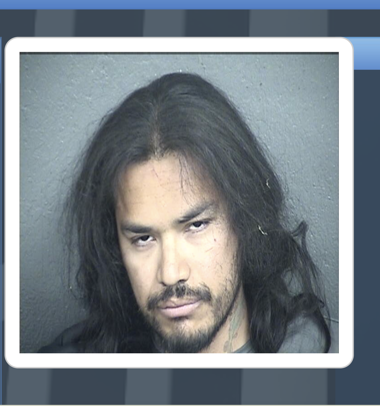 Arellano has over a dozen arrests in Wyandotte Count over the past ten years. -photo from an arrest in Wyandotte County in April. -photo Wyandotte County