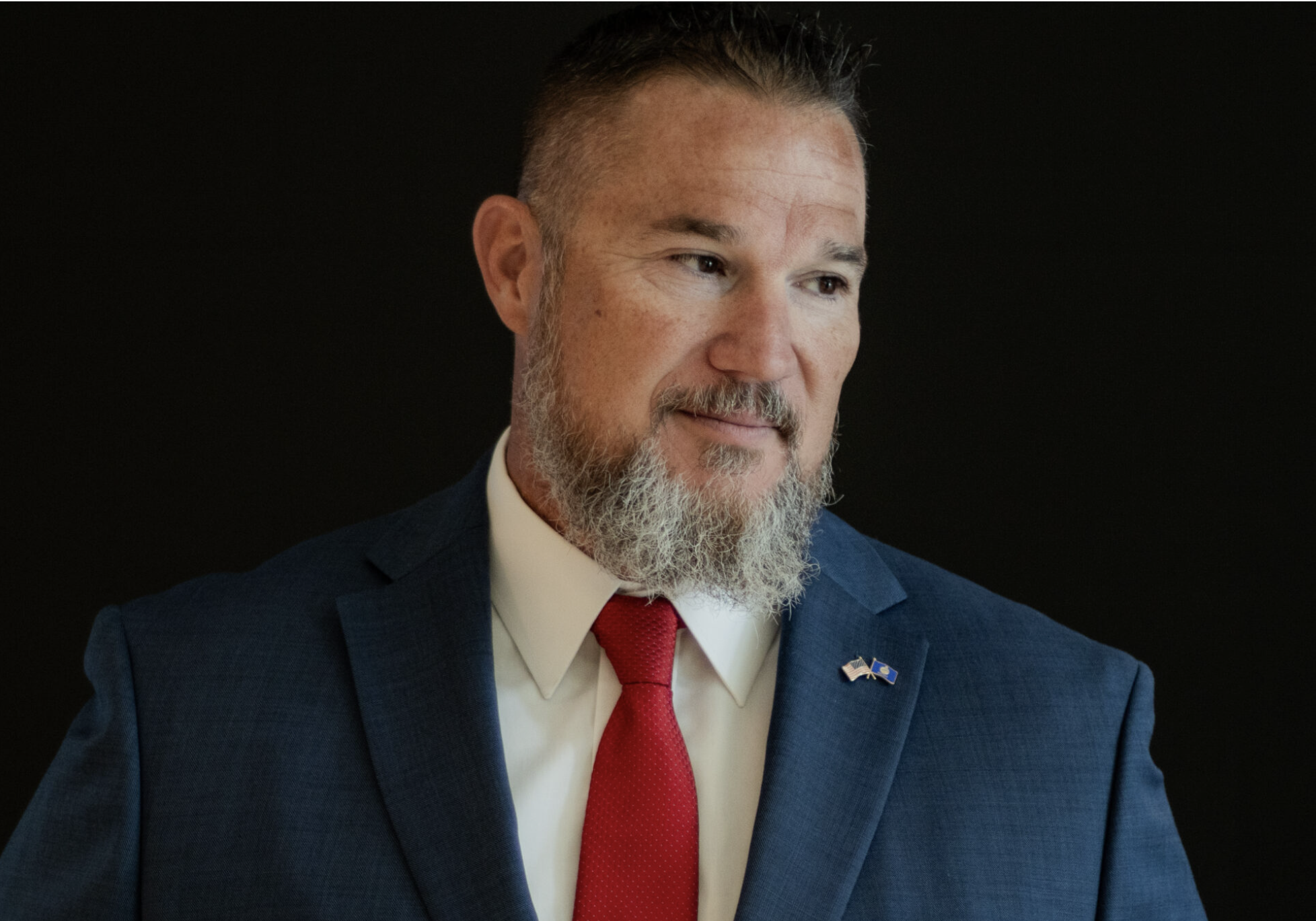  DJ Perry, a Pittsburg Republican, files June 1, 2026, in Topeka as a candidate for the Kansas House seat held by retiring Rep. Chuck Smith, also a Pittsburg Republican. More than 250 people filed as candidates for the Kansas House’s 125 seats. (Photo by Baya Burgess/Kansas Reflector)
