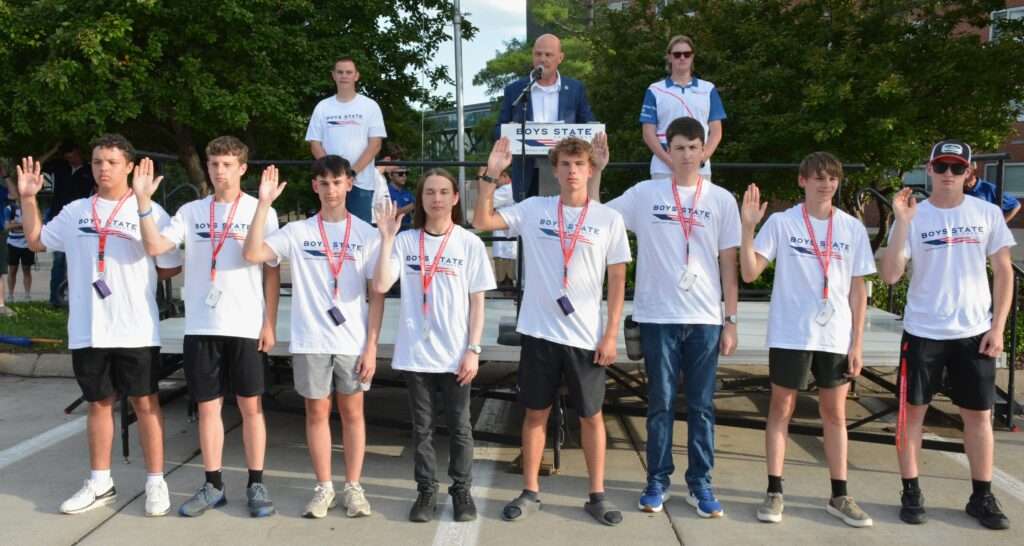 Photo Courtesy American Legion Boys State of Kansas