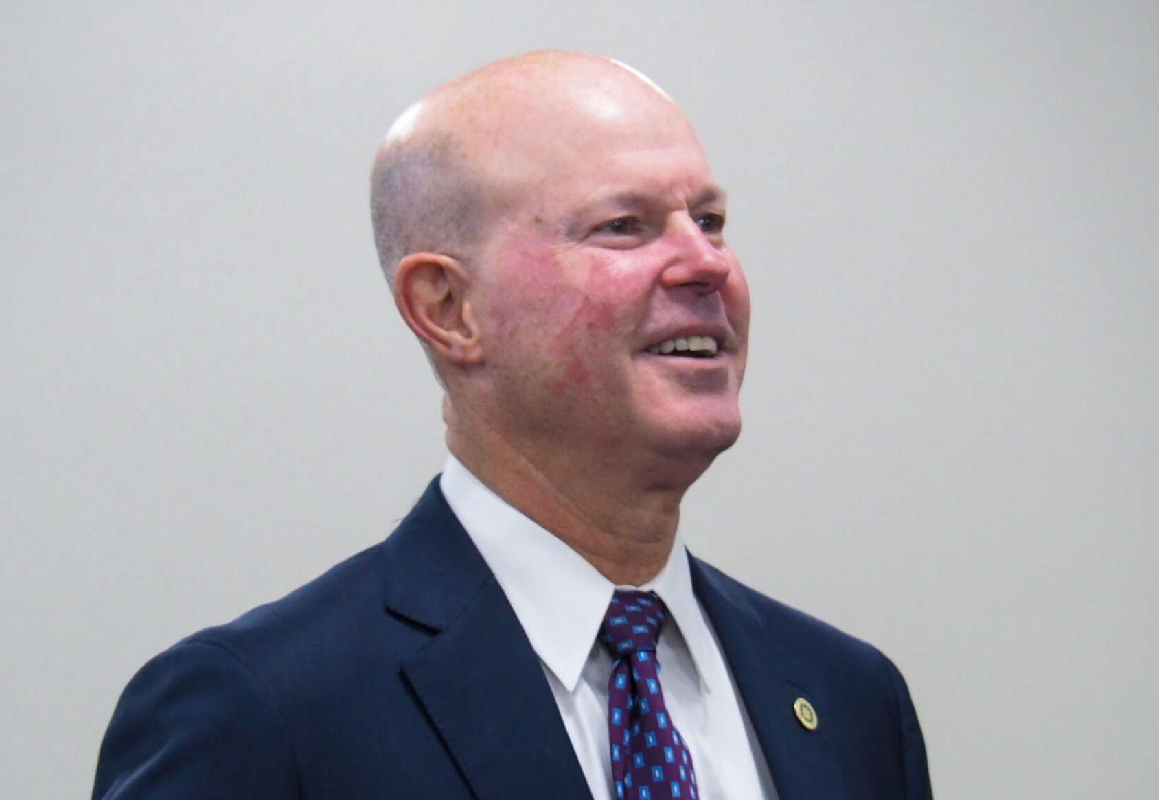  John Dicus, a member of the Kansas Board of Regents, says he's concerned a recommendation to offer three-year, reduced-credit hour bachelor's degrees at the state's public universities offers a conflicting narrative to students who have been told retention is a central goal at each institution. (Photo by Tim Carpenter/Kansas Reflector)g