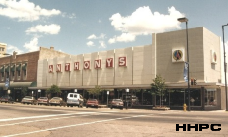Toy Center - Anthony's - 2 N. Main - August 1988. Courtesy of the Conard-Harmon Collection.