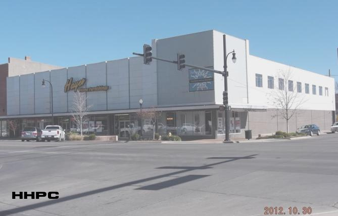 Toy Center - Hayes Home Furnishings - 2-10 N. Main - Oct. 30, 2012. Courtesy of the Conard-Harmon Collection.