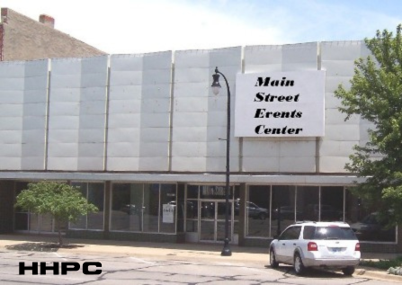 Toy Center - Main Street Events Center - 2-10 N. Main - July 19, 2018. Courtesy of the Conard-Harmon Collection.