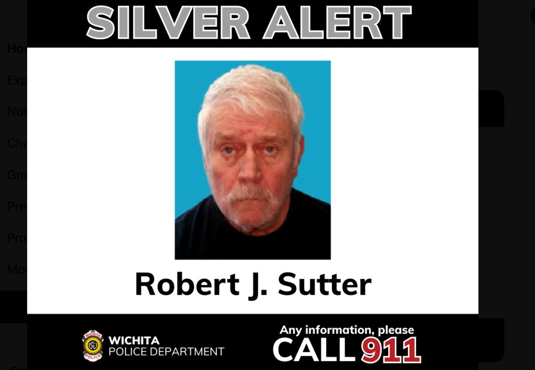 Sutter photo Wichita Police