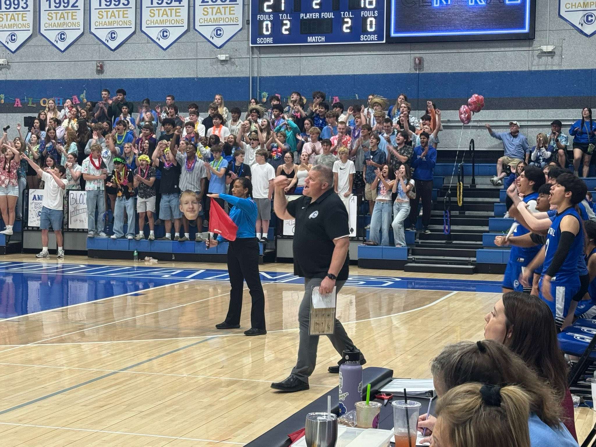 Central boys volleyball head coach Dan McCamy was named the Missouri High School Class 2 coach of the year/ Photo courtesy of David Lau