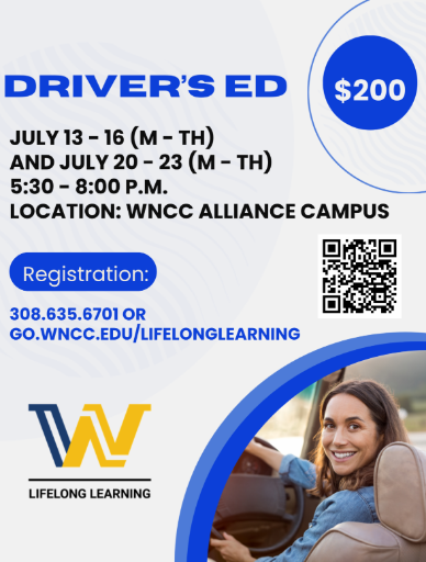 WNCC Drivers Ed, July 2026