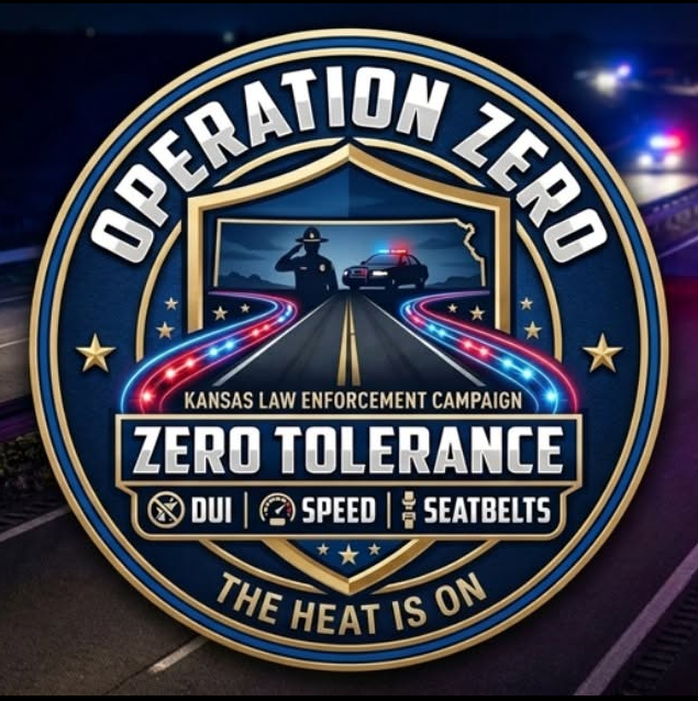 KHP, KDOT and local law enforcement agencies launch 'Operation Zero"