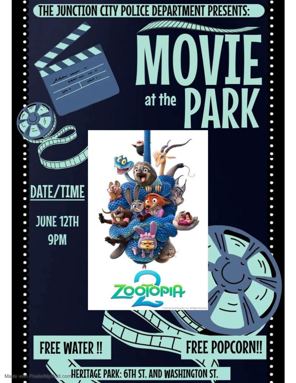 Movies in the Park 2026 - June 12