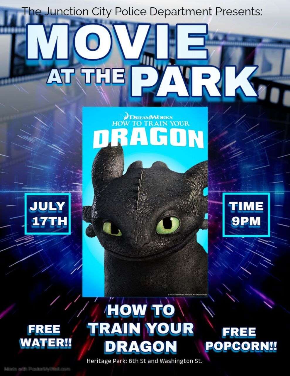 Movies in the park 2026 - July 17