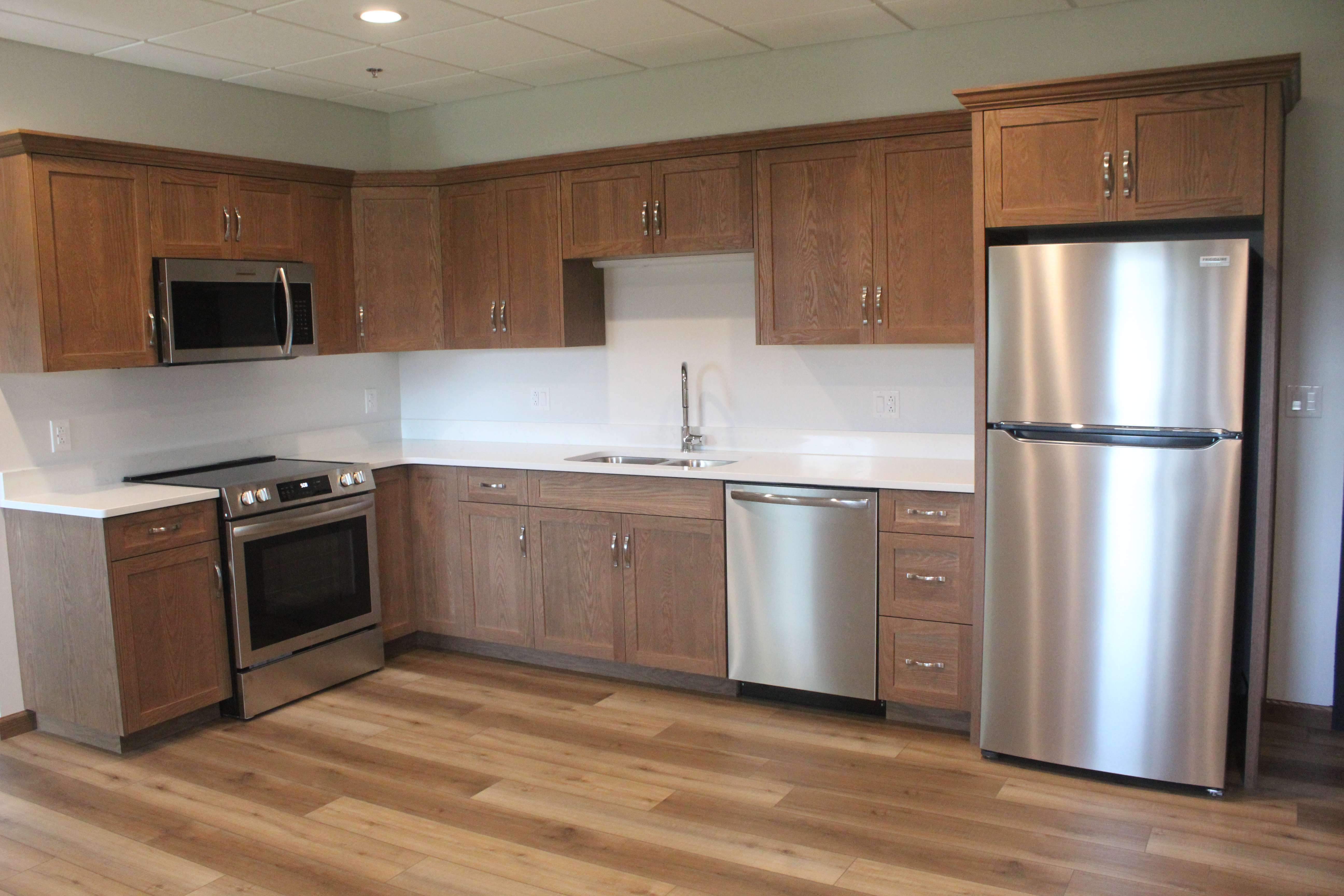 Inside of one of the St. John's Place apartments. File photo