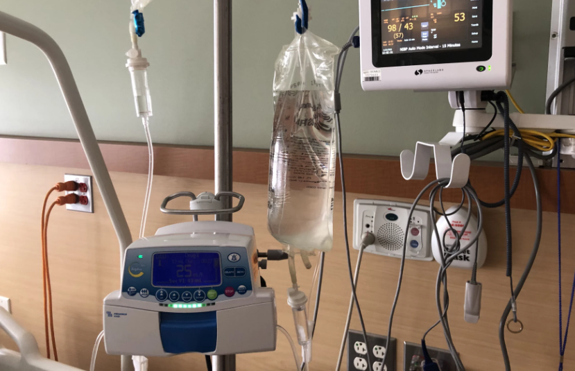 Hospital room. Photo by Celia Llopis-Jepsen/Kansas News Service