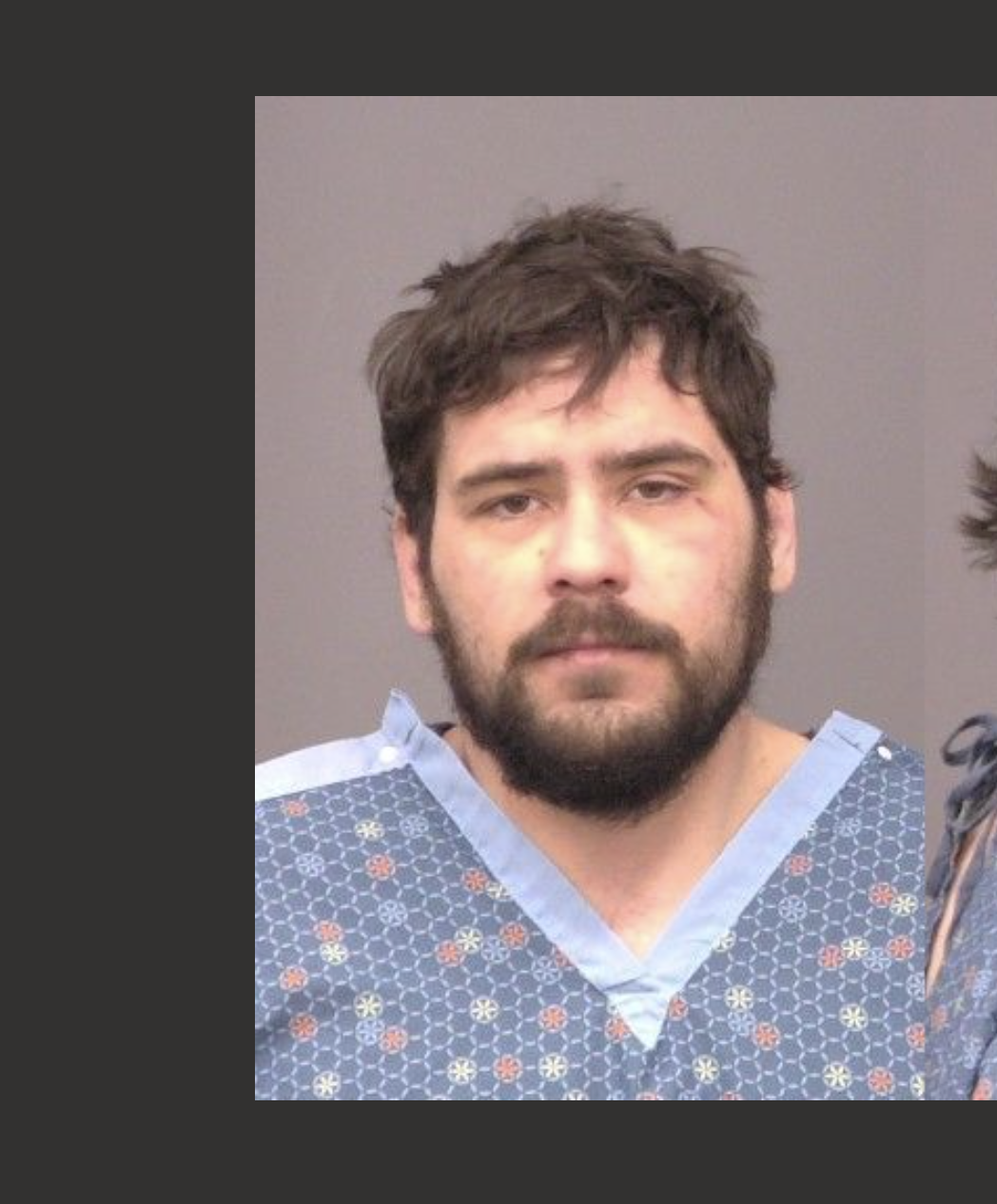 Leonard from his January hospitalization and arrest -photo Saline Co.