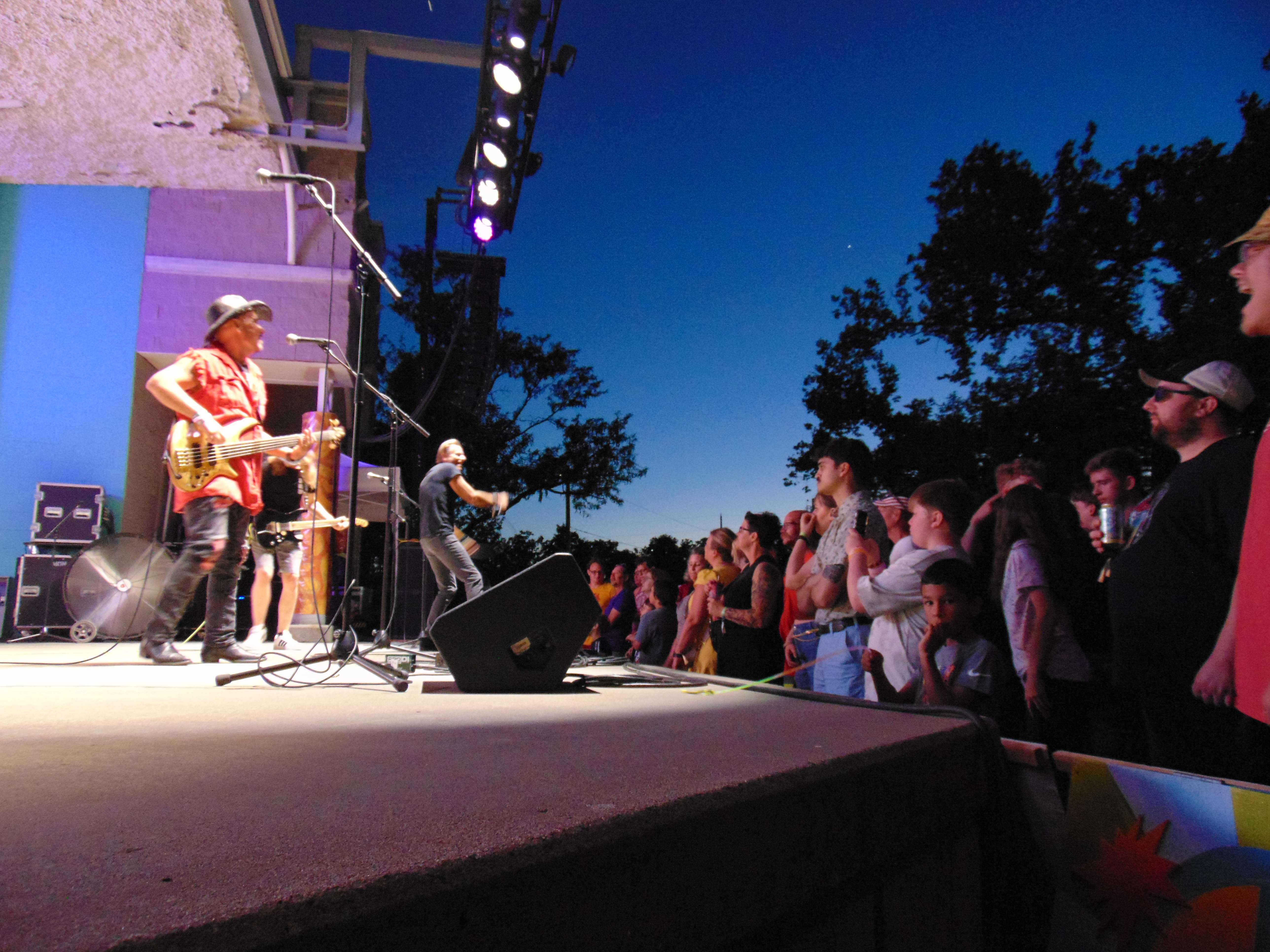 Paramount rockin' the Eric Stein Stage at the 41st Festival Jam on June 11, 2026 -Photo by Nicolas Fierro