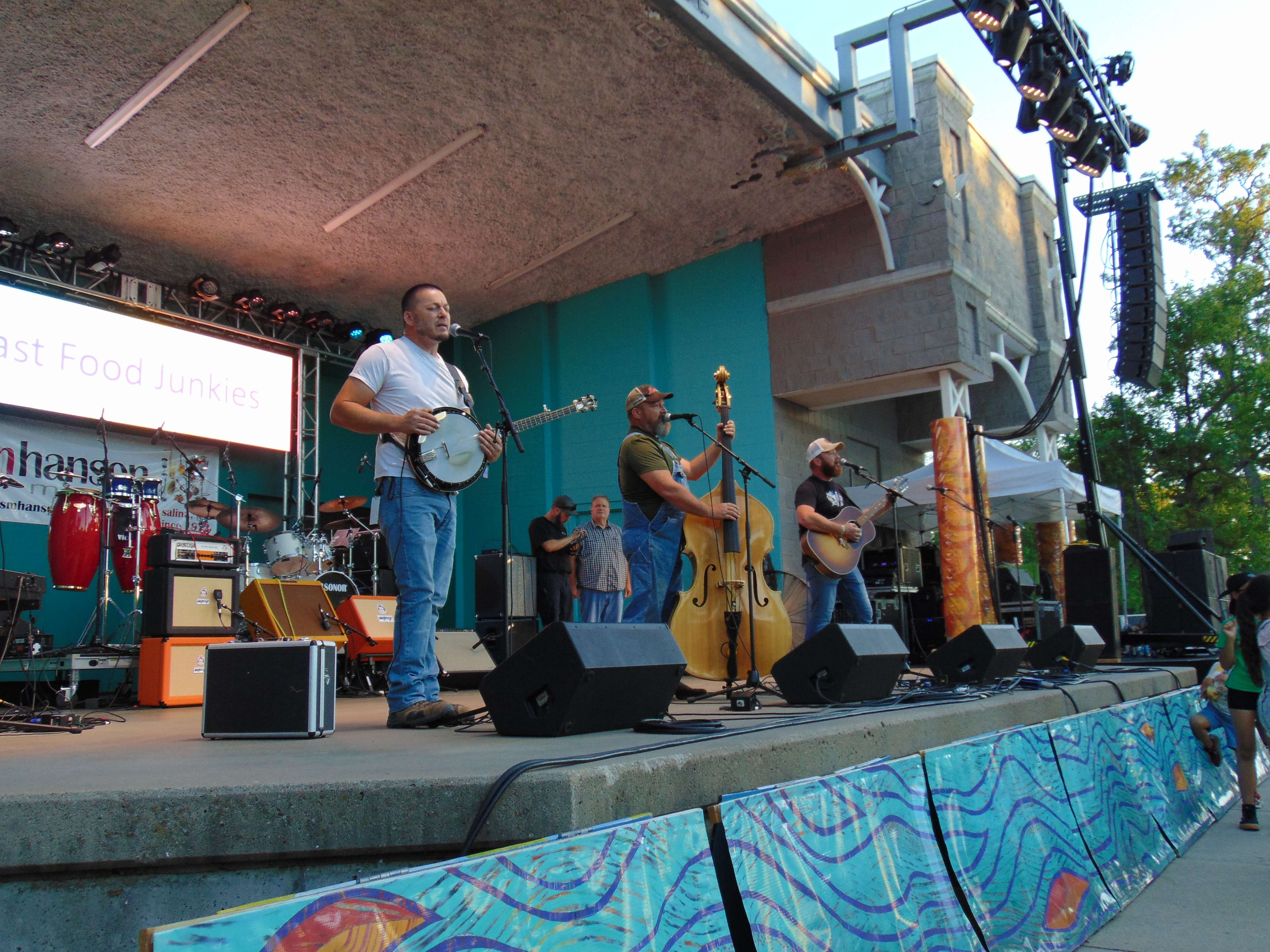 Fast Food Junkies performing during the Festival Jam on June 12, 2026 - photo, Nicolas Fierro