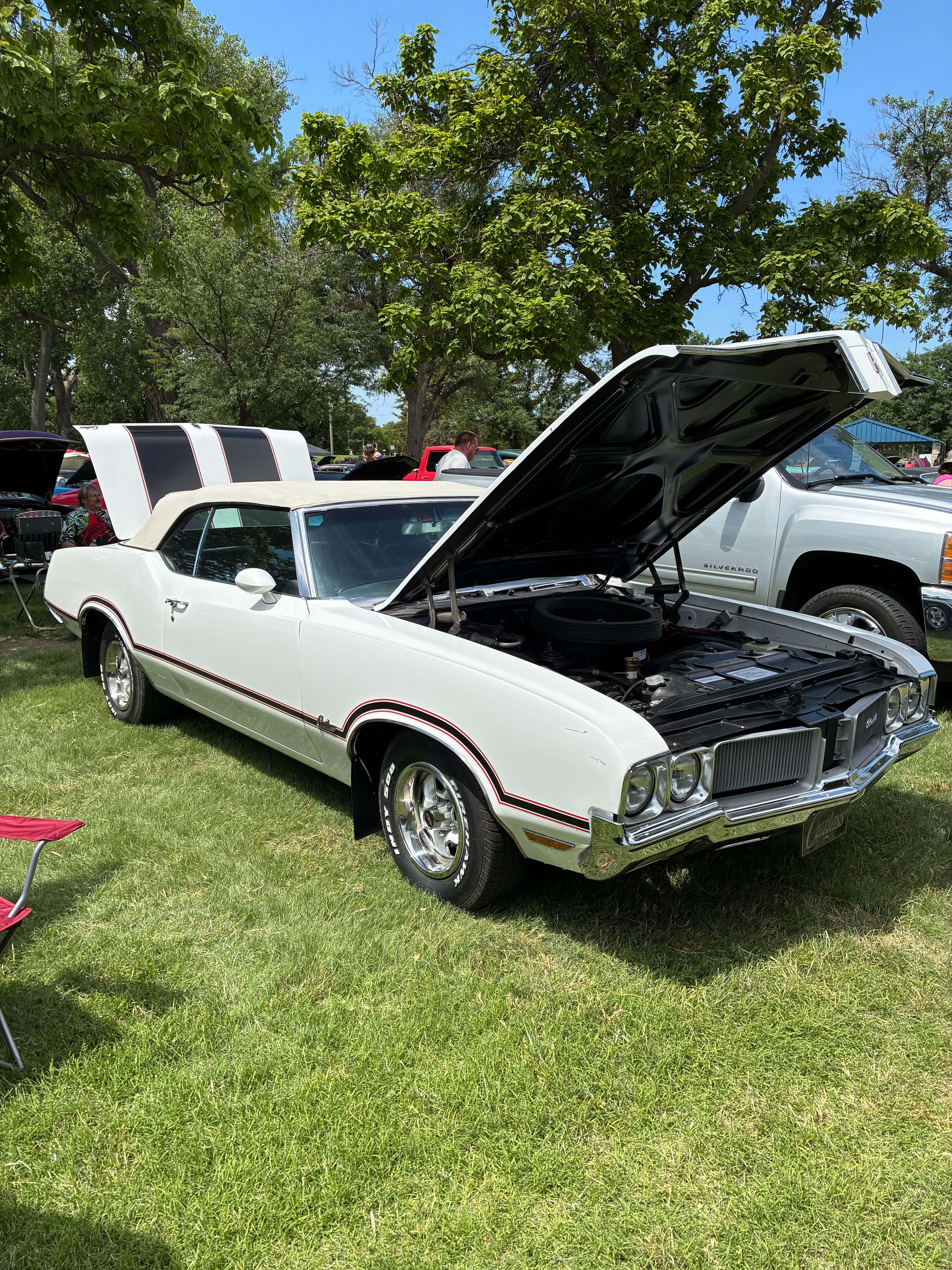 A classic 1970 Oldsmobile Cutlass from owner Jim Yunker. Photo by Alin Hett/Hays Post