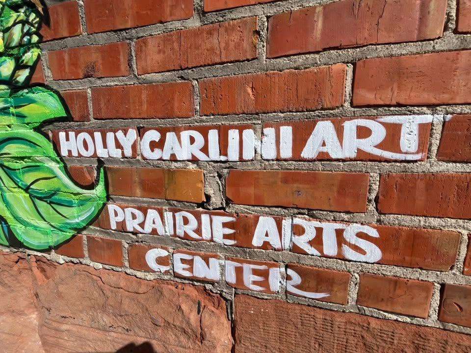 Holly Carlini, local artist in North Platte, has created dozens of murals across the community, big and small. 