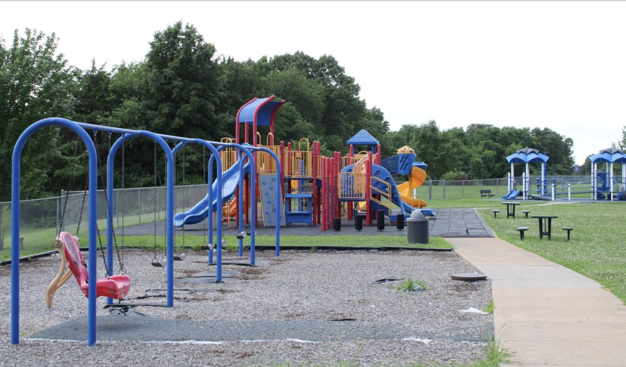 A school playground in Jefferson County (Ryleigh Hindle/Missouri Business Alert)