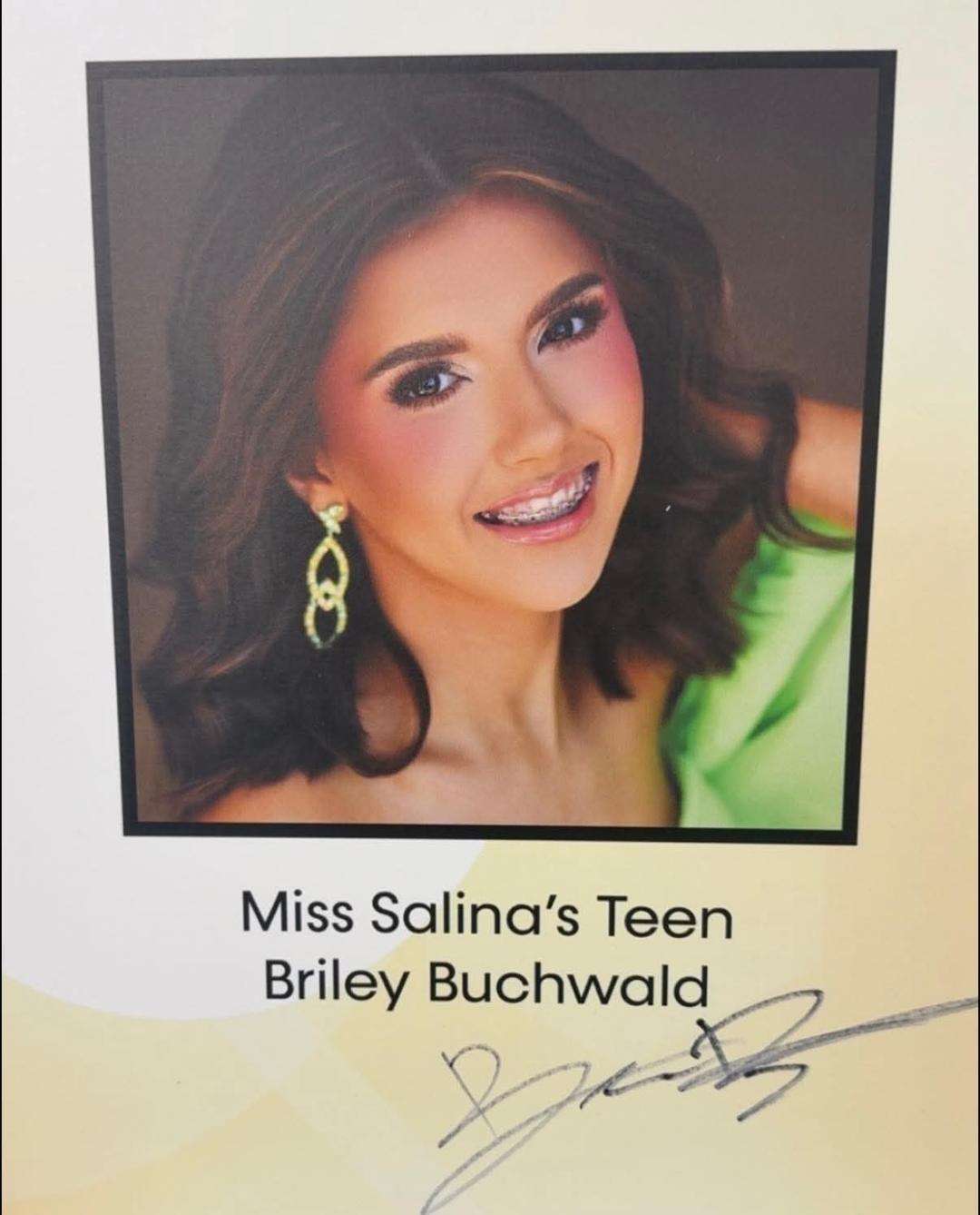 Miss Salina’s Teen 2026, Briley Buchwald