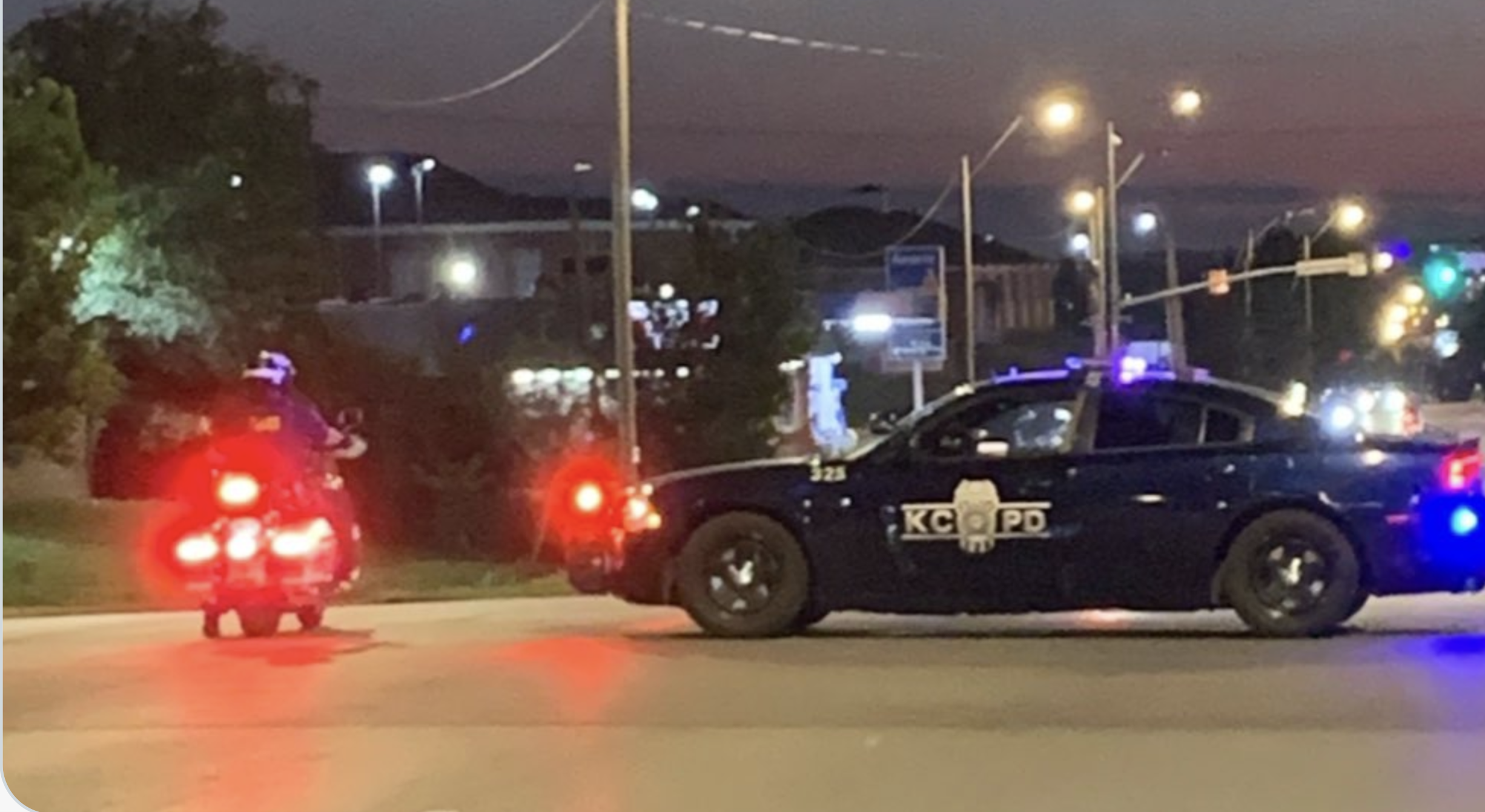 Police on the scene of the. homicide investigation -photo Sheriff Daryl Forte'