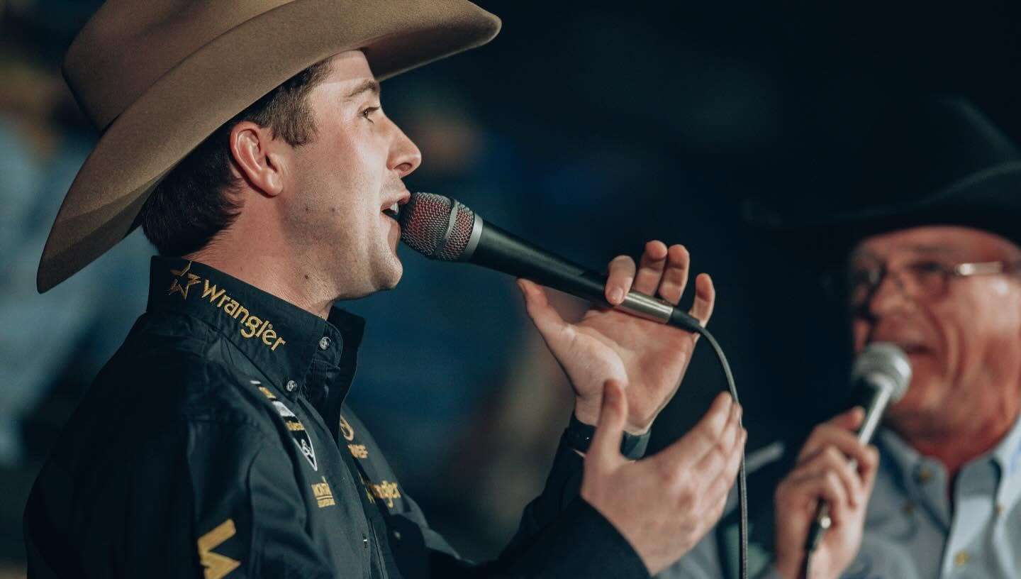Garrison Allen, co-announcer for the 2026 Buffalo Bill Rodeo at NebraskaLand Days. (Courtesy)