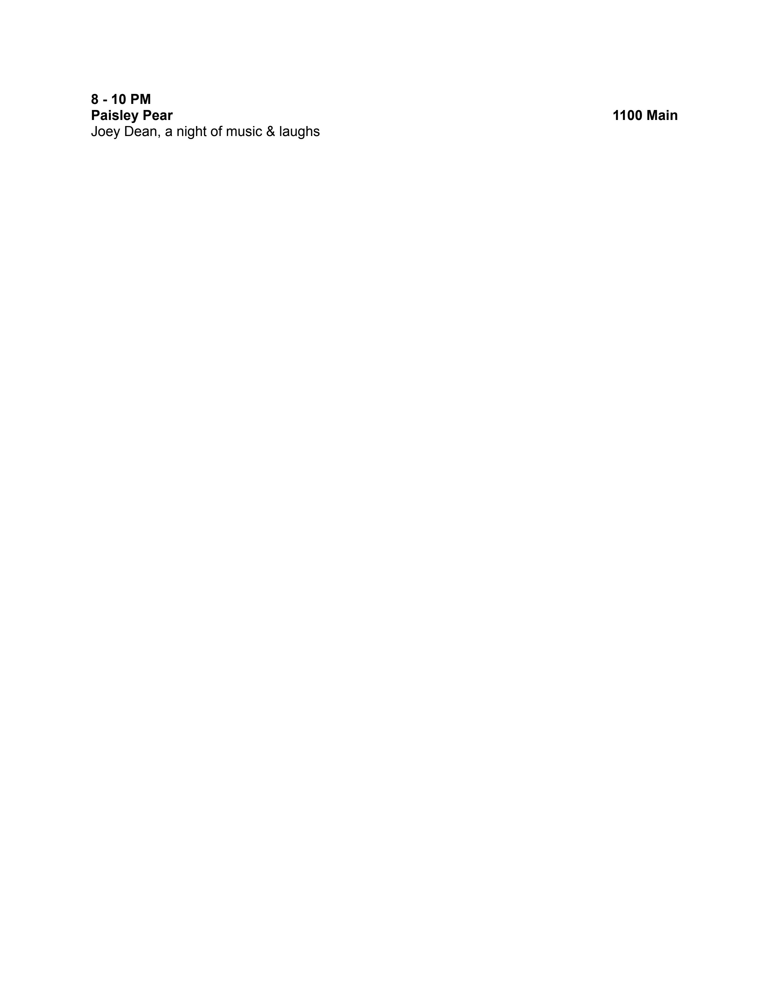 Summer Art Walk schedule page 2, Courtesy photo