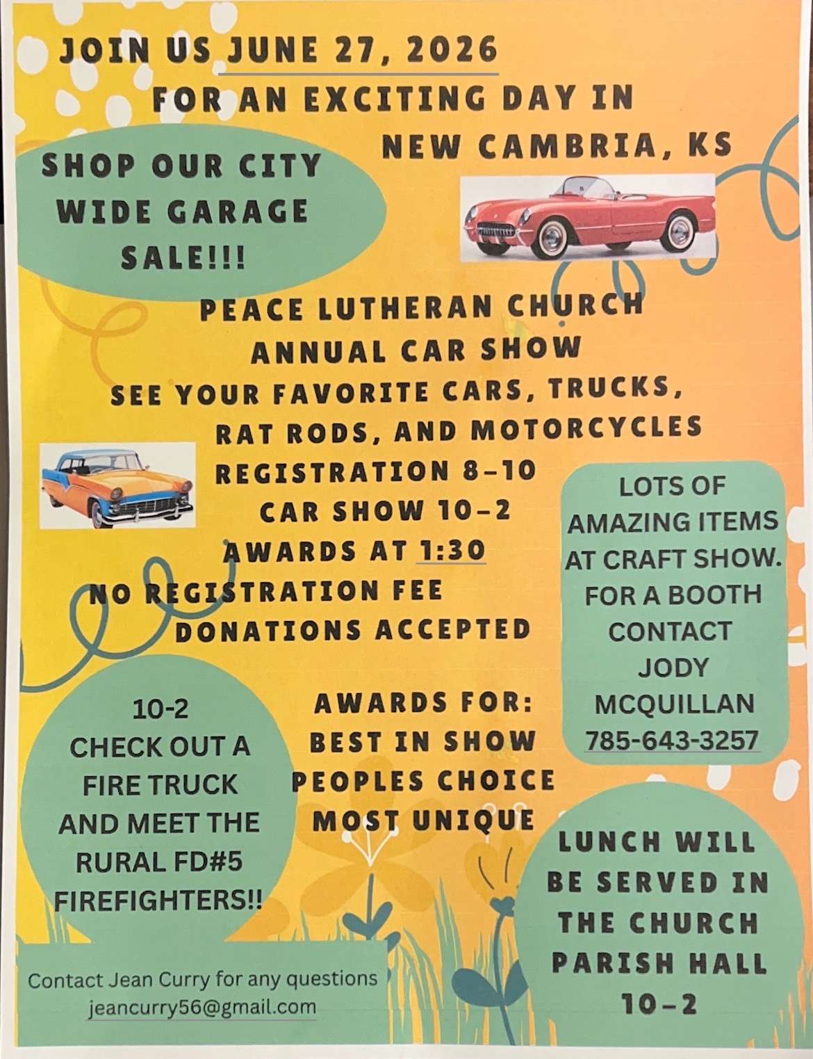 Flyer courtesy of Jean Curry