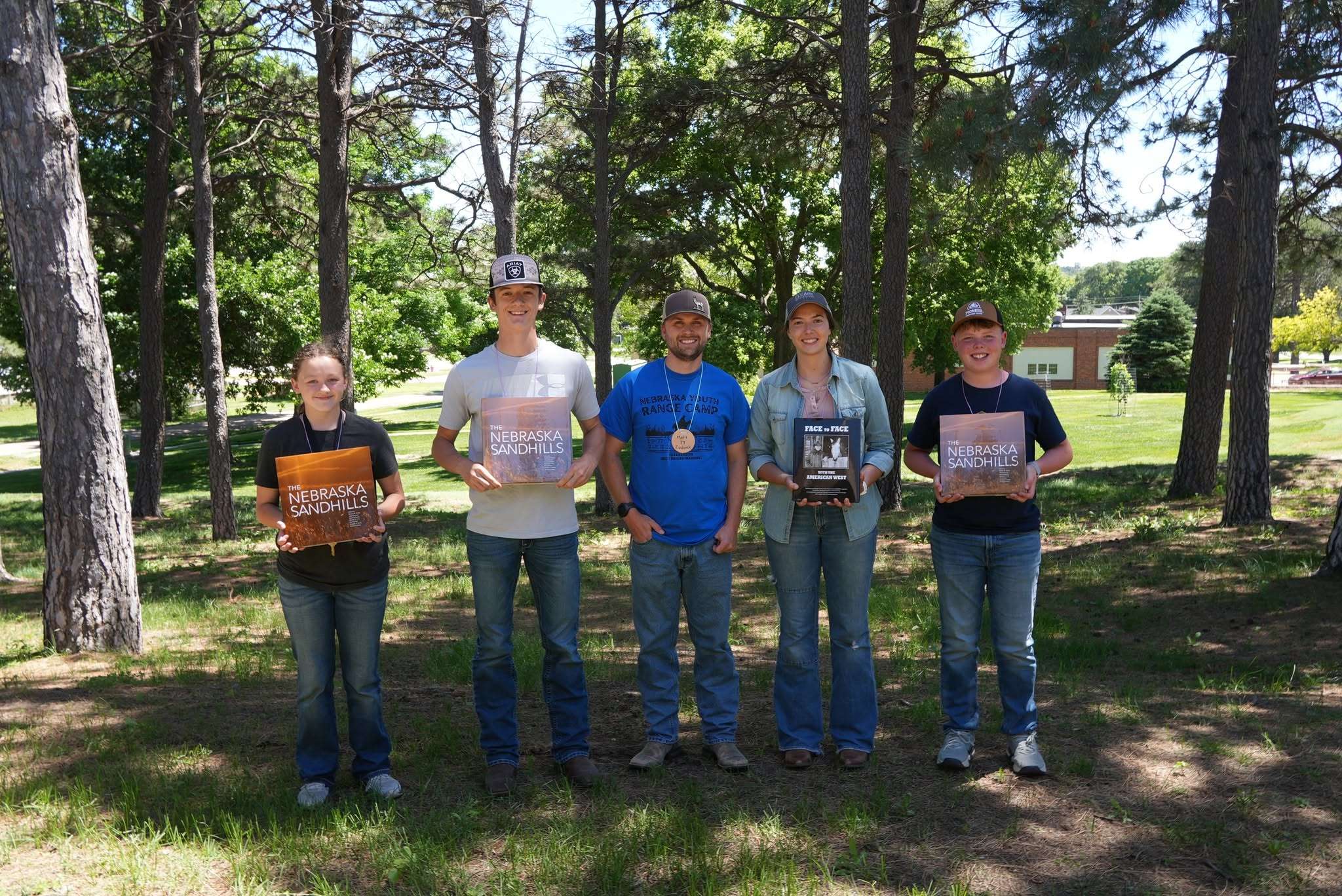 Top Crew L-R: Langely Dredge, Reese Smith, Matt Zvolanek (Crew Boss), Emily Bashtovoi, Mason Govie