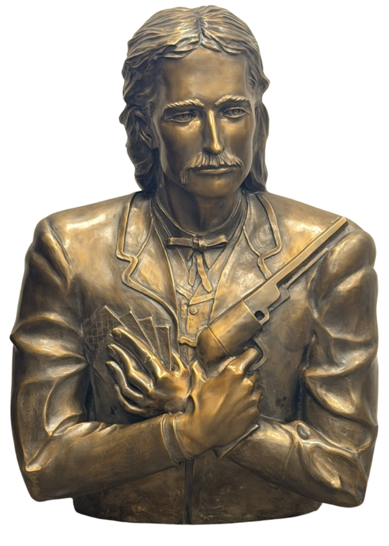 New bronze monument honoring legendary lawman James Butler "Wild Bill" Hickok Photo, Abilene Convention &amp; Visitors Bureau
