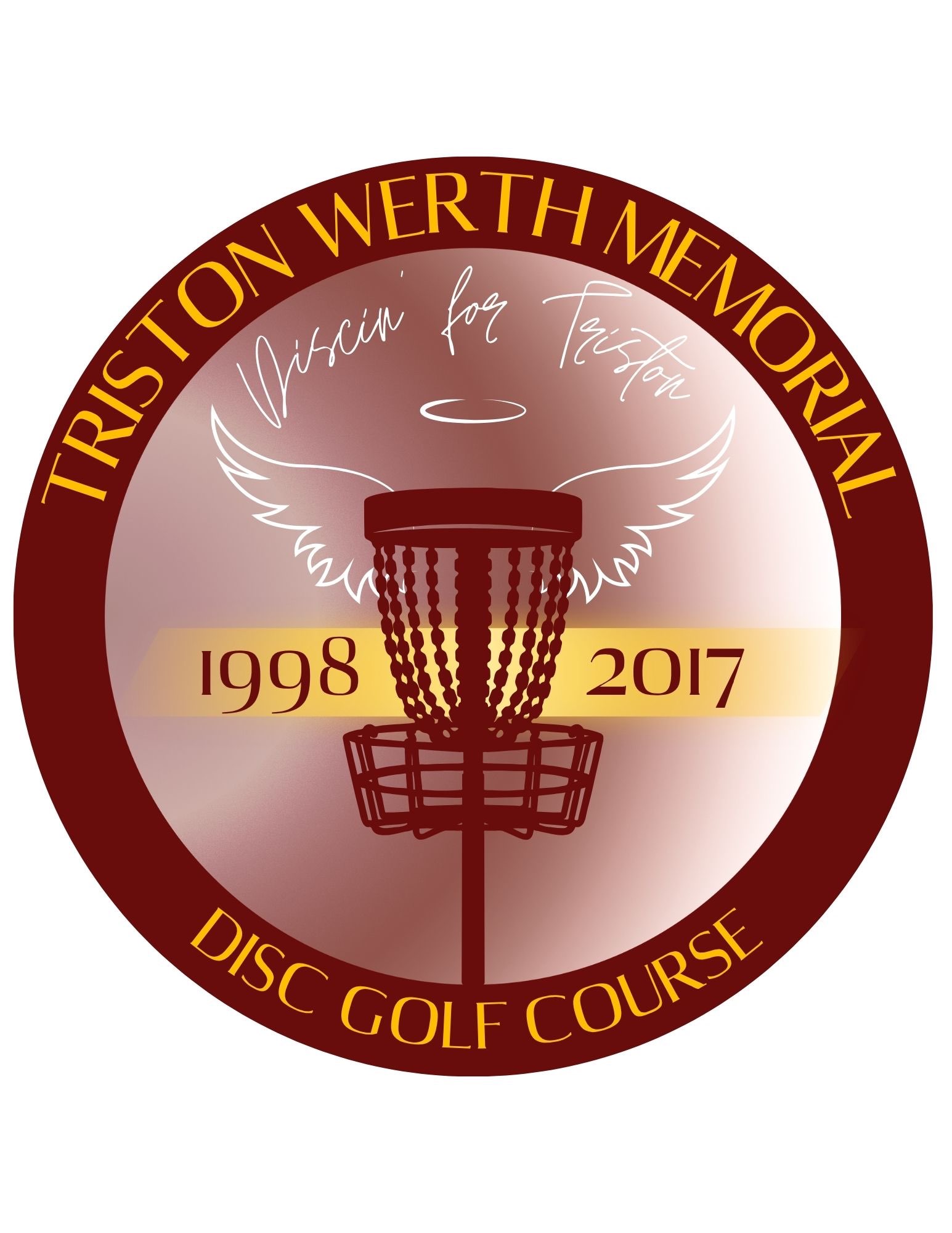 Triston Werth Memorial Disc Golf &nbsp;Course logo, Courtesy photo