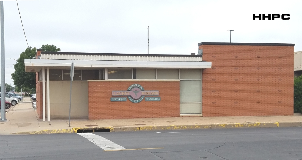 Fontron - Fee Agency - Lackey &amp; Nielson Chiropractic - 30 W. Sherman - May 21, 2026. Courtesy of the Conard-Harmon Collection.