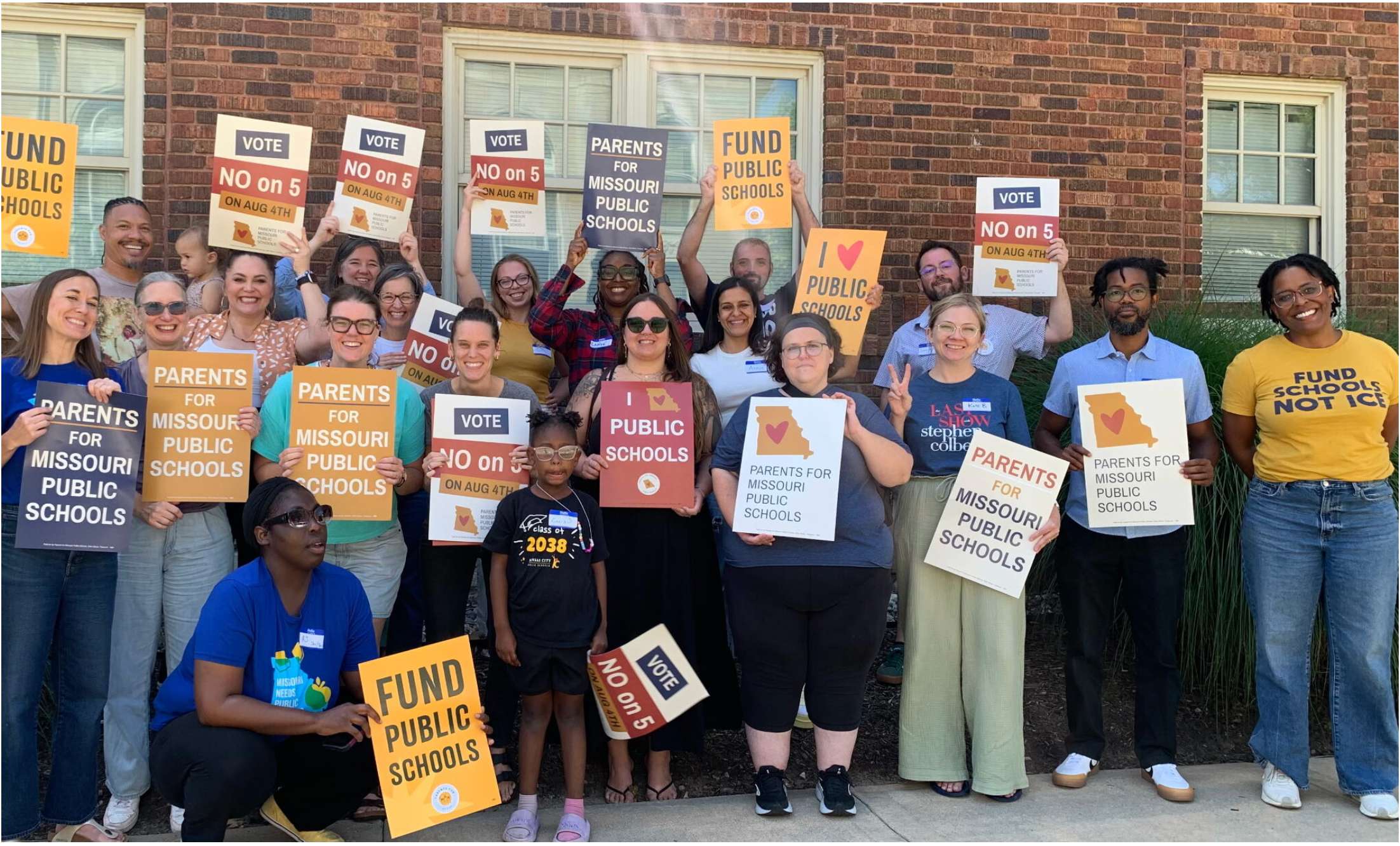  Organizers with Parents for Missouri Public Schools is holding numerous parent training events leading up to the Aug. 4 election (photo submitted).