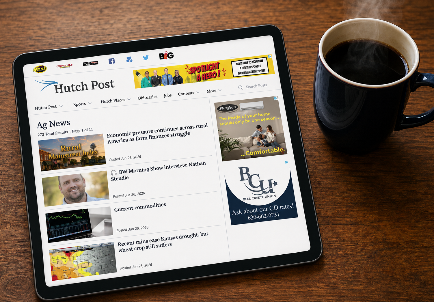 Hutch Post Ag News Image