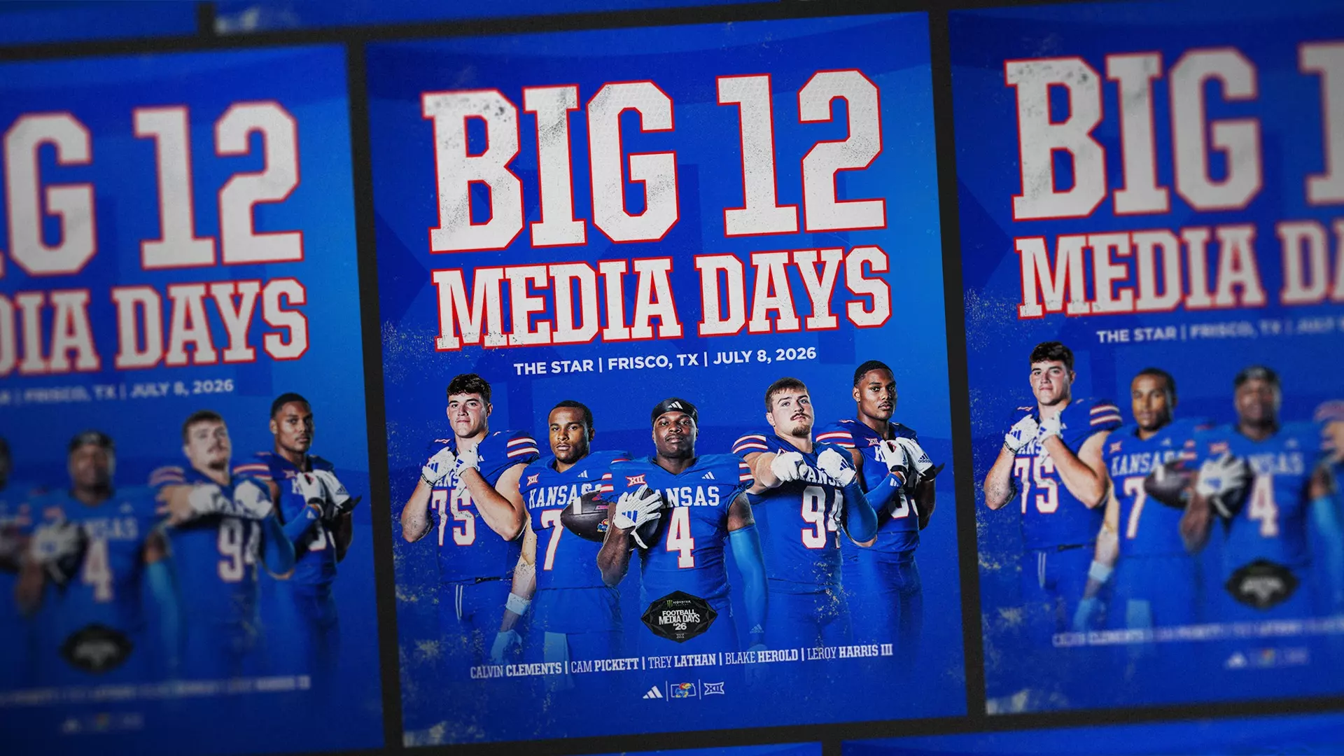 Jayhawks to Represent at Big 12 Media Days on July 8