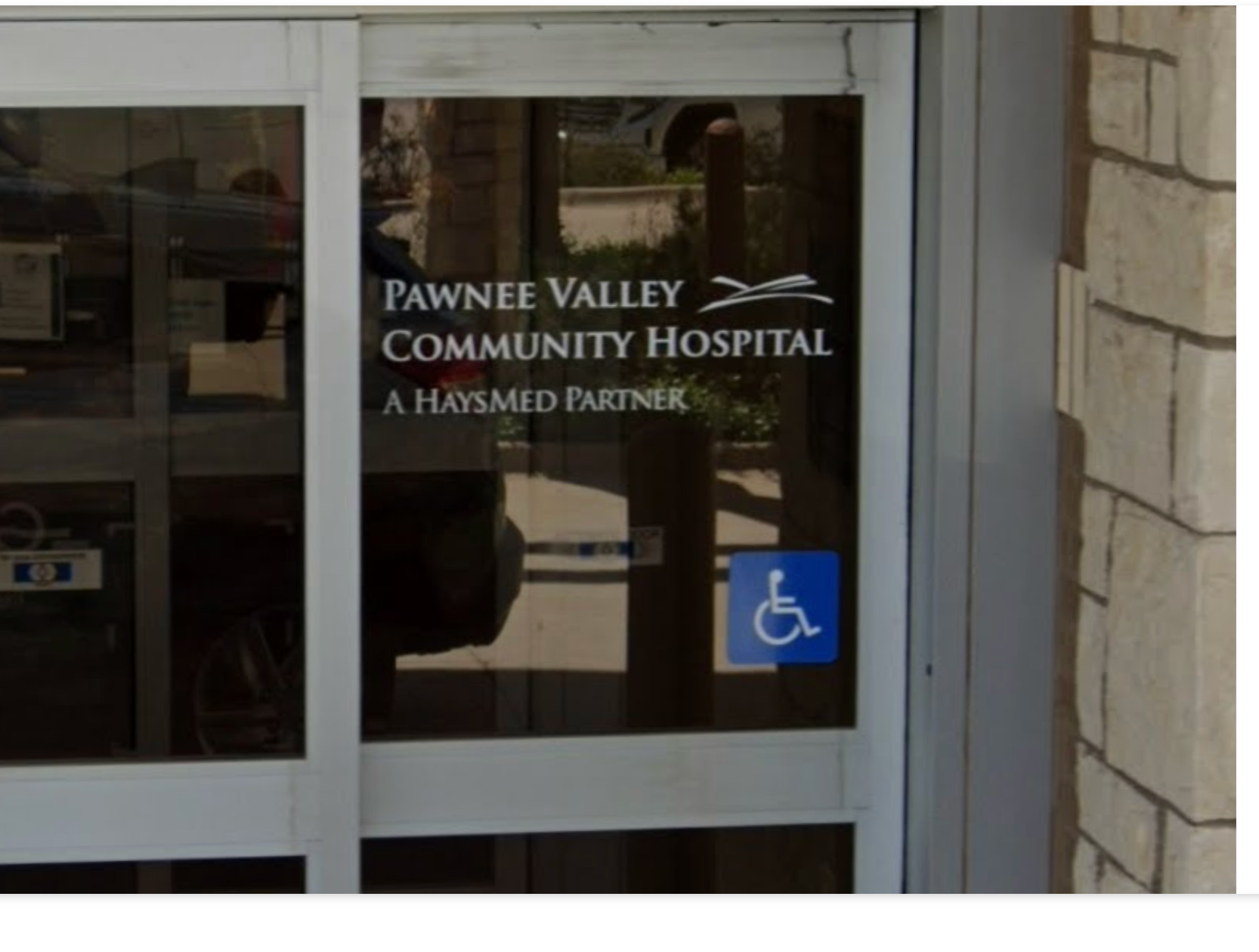 Pawnee Valley Community Hospital in Larned is also impacted by the reimbursement -Google image
