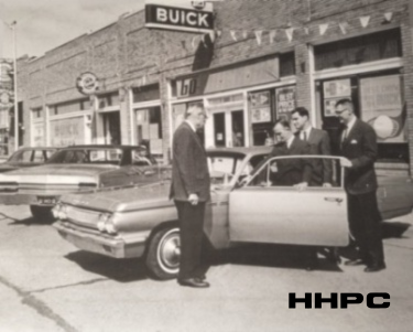 Stuart Conklin Buick - 110 W. 2nd - 1963. Courtesy of the Conard-Harmon Collection.