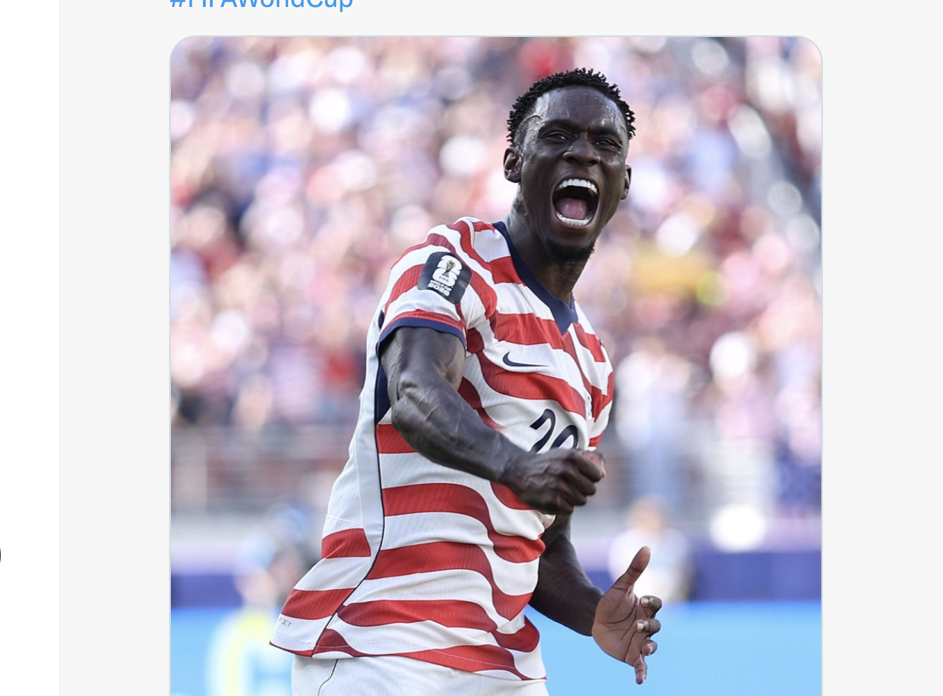 File photo Folarin Balogun photo USMNT