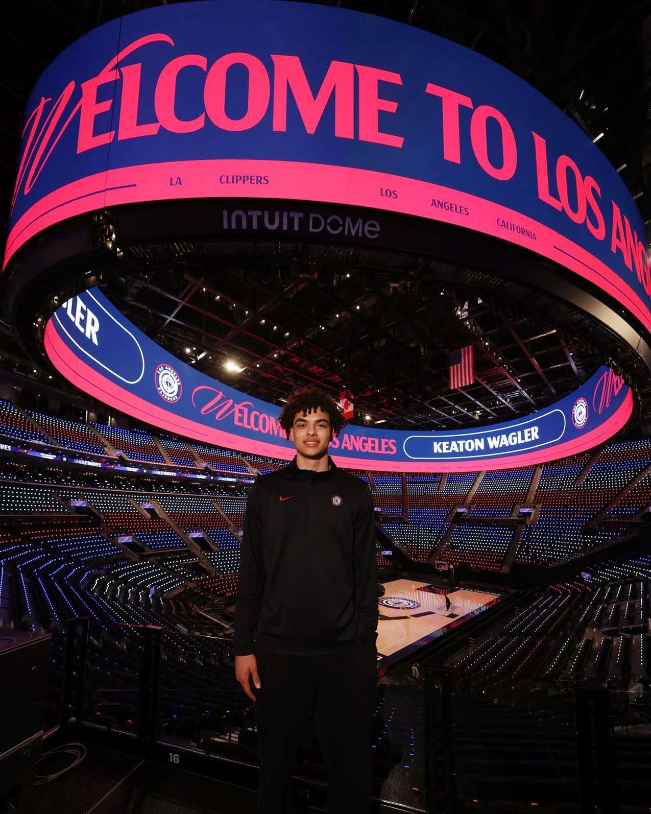 Keaton Wagler Drafted by the Clippers.