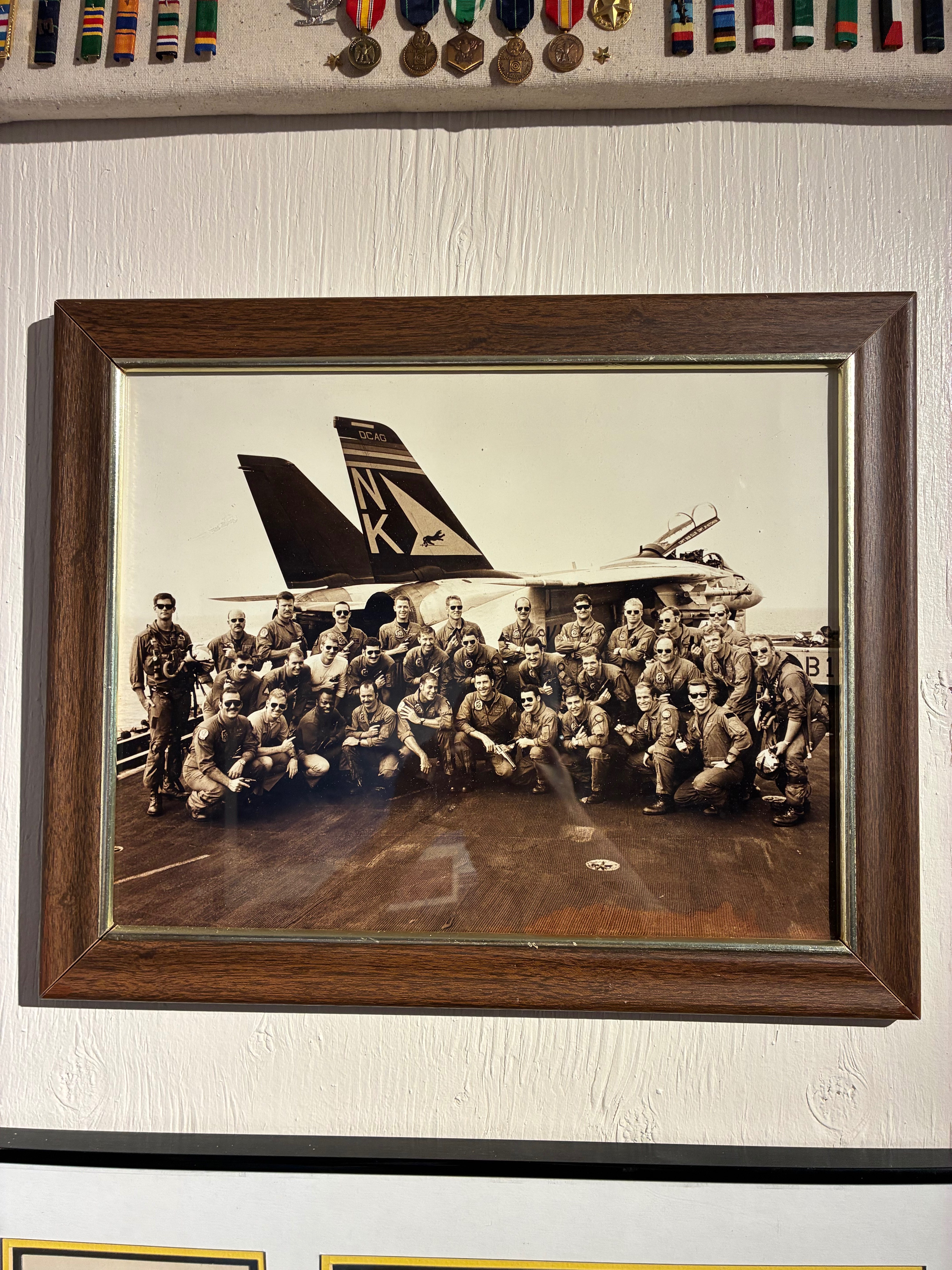 Photograph inside Rosie's TOMCAT  Ready Room, Photo by Alin Hett/Hays Post