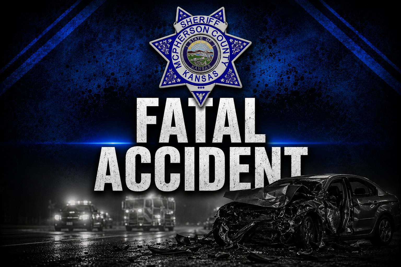 Fatal Accident - McPherson County Sheriff