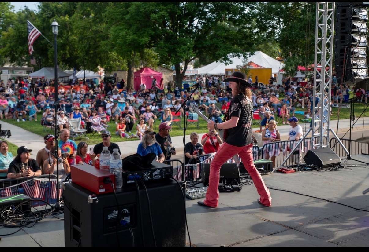 &nbsp;Freedom Fest in Junction City on Saturday, July 4, 2026 in Heritage Park - (Photos - Jerry Watson Photography) - Anthony Gomes performing.&nbsp;