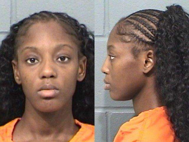 Nasha Serwaa Bonsu, Criminal damage to property; Domestic battery, Knowing rude physical contact with family member or dating relationship; Aggravated assault, Use of a deadly weapon, arrested 07/08