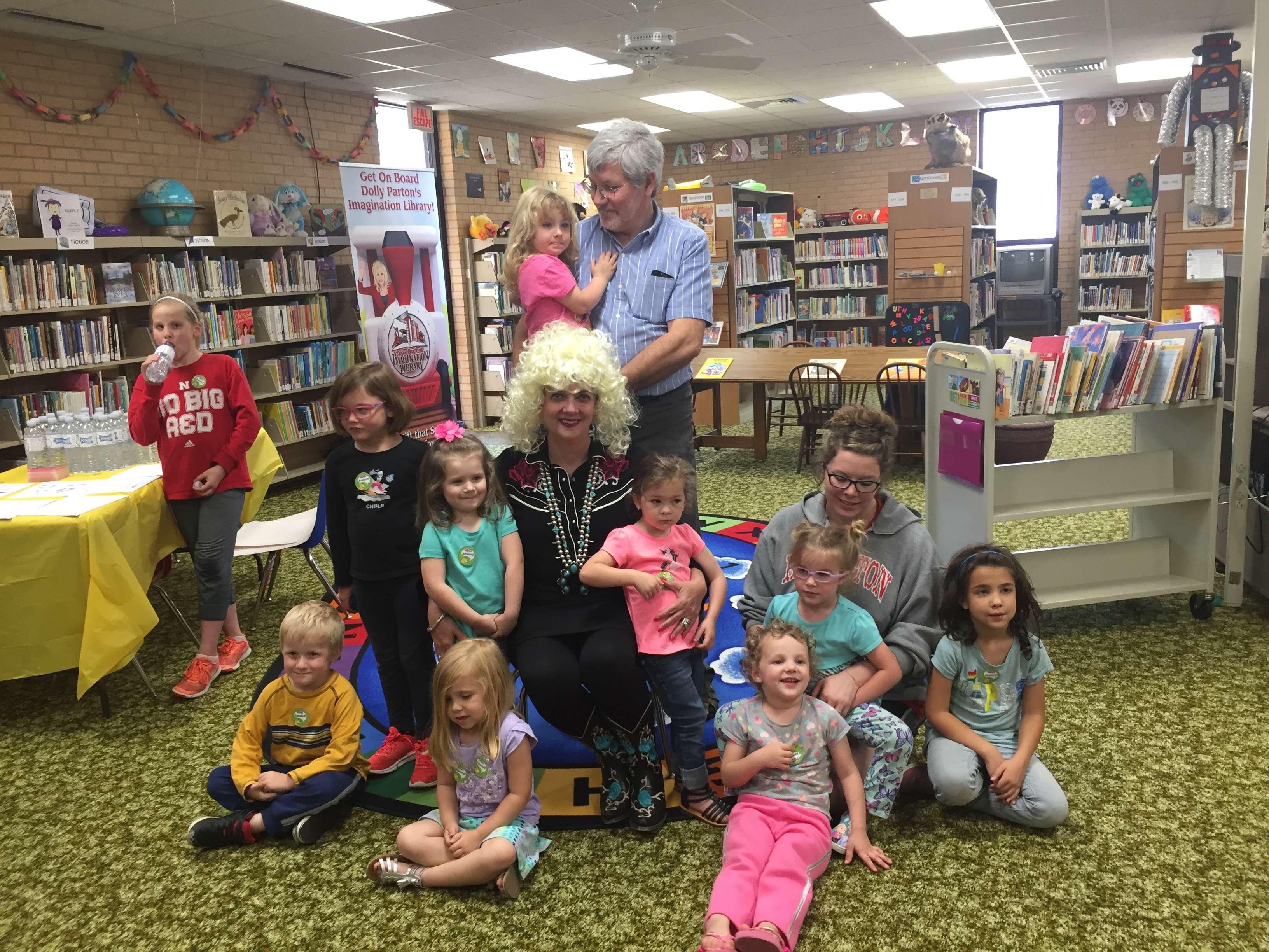 Dolly Parton's Imagination Library launched in Hoisington in 2017.